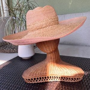 Juicy Couture Wide Brim Straw Hat